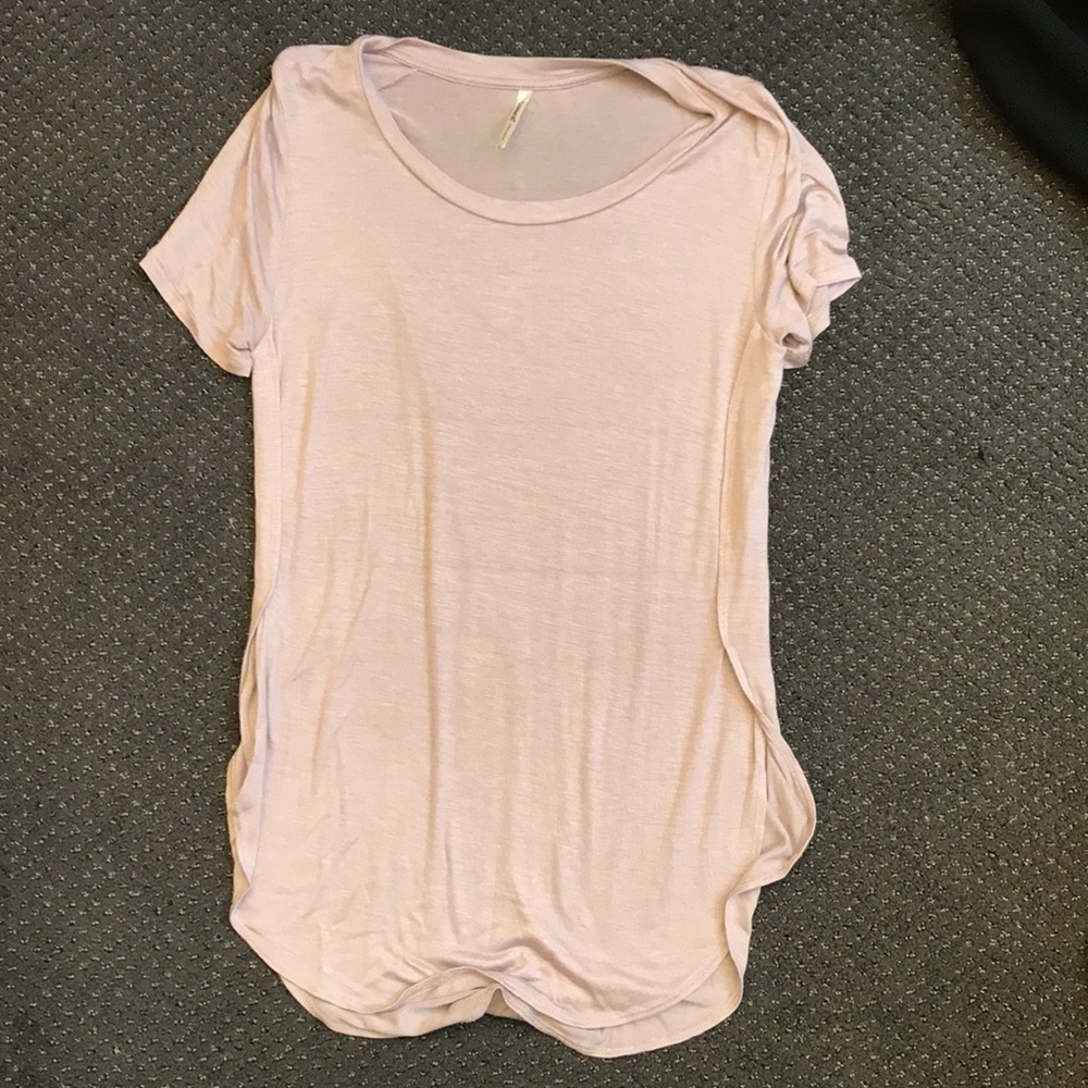 Short sleeve fitted top